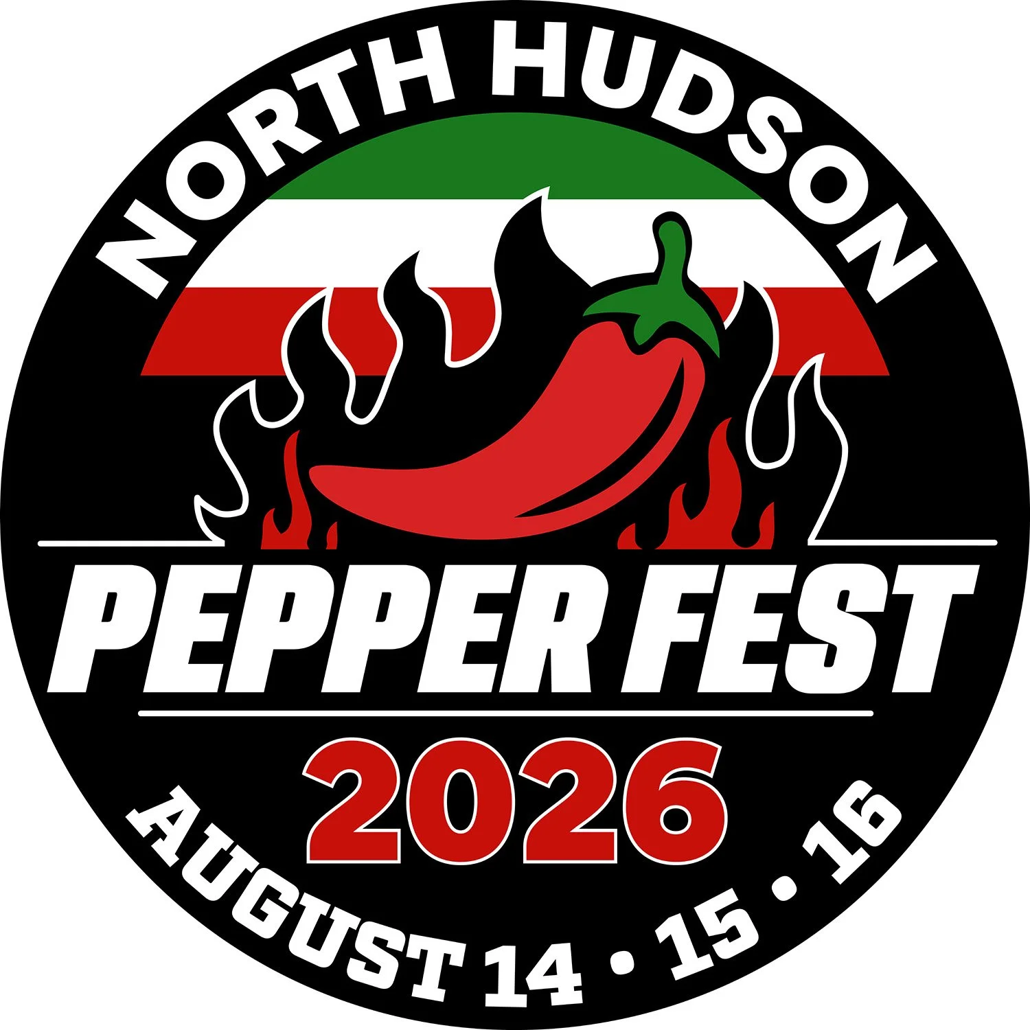 Festival Buttons — North Hudson Pepper Fest